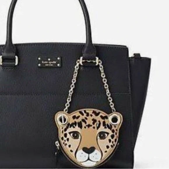 Kate Spade Run Wild Lady Lucy Bag Charm Coin Purse Wallet - Picture 3 of 10